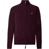 Gant Vestes en maille bourgogne