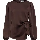Object Satin Froncé Blouse