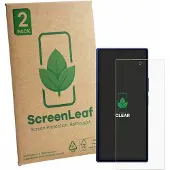 ScreenLeaf Film de protection d'écran, Protection d'écran Écologique, Clear, Anti-Rayures (2 pcs, Samsung Galaxy Z Fold7), Téléphone portable : film de protection, Transparent