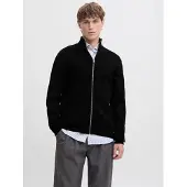 Jack & Jones Vestes en maille 'JPRBLAMILANO STITCH' noir