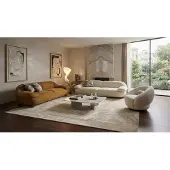 AEA Sofa Garnitur 4-Sitzer 3-Sitzer Sessel Modern Mehrfarbig Couch