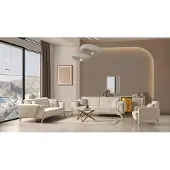 AEA Couchgarnitur Moderner Stil Designermodell Beige Wohnzimmer