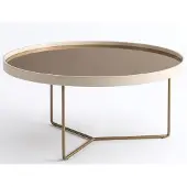 AEA Couchtisch Stil modern goldfarben Wohnzimmer praktisch komfortabel