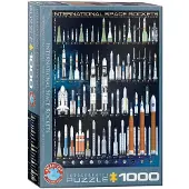 Eurographics Puzzle international des fusées spatiales 1000 pièces