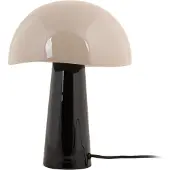 Leitmotiv - Lampe de table Grato - Noir - Ø25cm Lampe de table - Lampe de chevet, salon, chambre à coucher