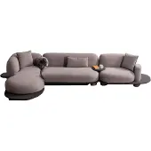 AEA Luxuriöse L-Form Couch Designer Ecksofa Wohnzimmer Polstersofas