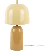 Present Time Leitmotiv - Lampe de table Rico - couleur ocre - Ø20cm Lampe de table - Lampe de chevet, salon, chambre à coucher