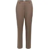 Object Lisa Straight Fit Pants Marron 40 / 32 Femme