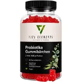 IK-Handelsgruppe Vita Elements Gummies probiotiques 60 pièces Vegan Complément alimentaire