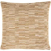 Dutchbone Coussin Hudson Ocre (40 x 40 cm)