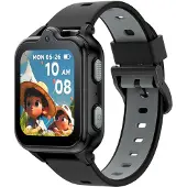 Doogee Montre connectée pour enfants Anyscene S3 4G, noire (4G)