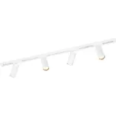 LEDVION systeme rail LED 1m monophase Blanc 4 spots blanc chaud