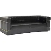 AEA Modern Sofa Dreisitzer Polster Couch 3-Sitzer Bequem Arbeitszimmer Wohnzimmer