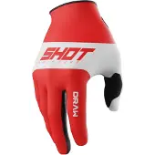 Shot Draw Sky Off-road Gloves Rouge 10