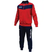 Givova Survêtement Multisport - - TUTA VISA - Garçon - Rouge/Bleu - 100% Polyester