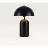 LUSENZ - Lampe de table Asteri nero s 25W E14 Métal IP20 Noir