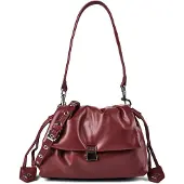 Replay sac à épaule bandoulière sac à épaule Crossbody Bag Red rouge foncé