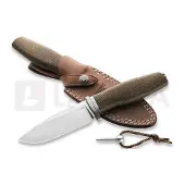 Lionsteel Couteau Acha - Green Burlap