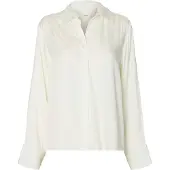 Selected Chemisier coquille d'oeuf