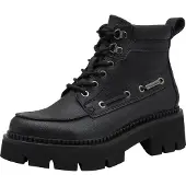 Tamaris Bottes en cuir lisse, couleur noire