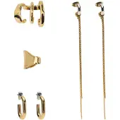 Pull&Bear Boucles d'oreilles or / argent