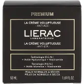 Lierac Premium The Voluptuous Cream crème nourrissante visage jour et nuit rechargeable 50 ml