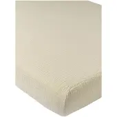 Meyco spannbettlaken wiege - pre-washed musselin (80 x 40 cm)