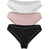 GUESS Slip écru / noir / blanc