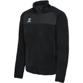 Hummel Veste en polaire noir / blanc