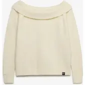 Superdry Pull-over blanc cassé