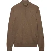 Superdry Pull à Demi-zip Essential Lightweight Wool Blend