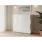 Altro Commode Ronda 90 cm-blanc brillant