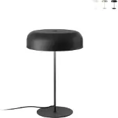 LUCE Design ICEMAN lampe de table en métal noir 45x30 cm.
