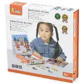 Viga Puzzle magnétique en bois Famille d'ours