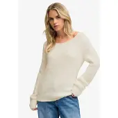 Superdry Pull-over blanc cassé