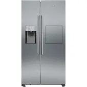Siemens iQ500, Côte à côte américain, 178.7 x 90.8 cm, Acier brossé AntiFingerprint, KA93GAIDP