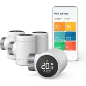 Tado Tête Thermostatique Connectée X - Lot de 4 (Extension)