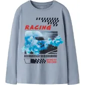 Name it T-Shirt 'NKMVOTO' bleu-gris / mélange de couleurs