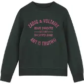 Zadig & Voltaire Sweat-shirt - Malheur av. Imprimé - - 12 ans (152) - Sweat-shirt