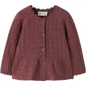 Name it Cardigan 'NBFOXENIA' mûre