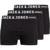 Jack & Jones Sense Plus Size Boxers 3 Units Noir 2XL Homme