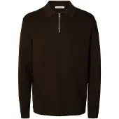 Selected Pull-over 'SLHTeller' brun foncé