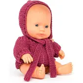 Miniland European Dressed Baby Boy Doll 21 Cm Rose Enfants