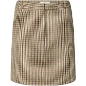 Selected Mini-jupe Femme Marron 40