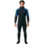 Bare S-flex 7 Mm Diving Wetsuit Noir XLT Homme