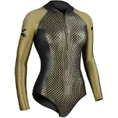 C4 Freediving Shorty à Manches Longues Pour Femme Aurea 2 Mm