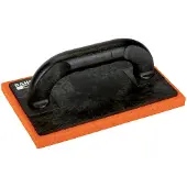 Bahco Truelle De Plâtrage Avec Truelle En Caoutchouc Dur Et Poignée En Polystyrène Résistant Aux Chocs 215 Mmx135 Mm
