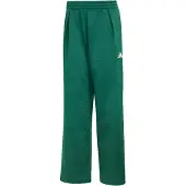 Adidas Pantalon de sport vert / blanc