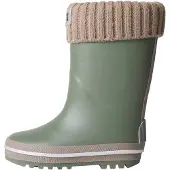 Name It Mini Bottes en caoutchouc 'NMMNOAH' noisette / taupe / vert / blanc