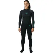 Ocean & Earth Combinaison En Néoprène à Manches Longues Et Fermeture éclair Dans Le Dos Pour Femme Surf School 3 Mm